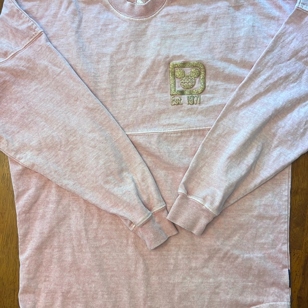 Walt Disney World Spirit Jersey—Rose Gold Size Medium